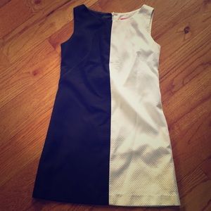 Black and white dress